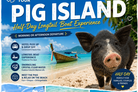 Koh Samui: Pig Island Half-Day Longtail Boat Experience - Image 3