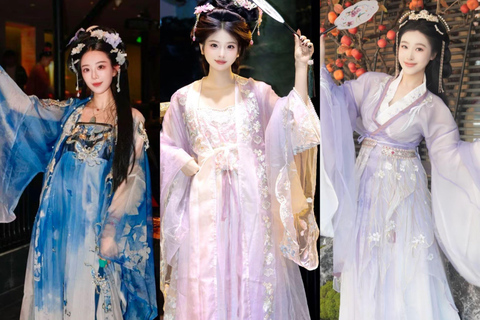 Shanghai: Shuyan Fu Immersive Royal Banquet with Dance Show Royal Feast (Lunch) - Regular | No Makeup/Styling/Photo