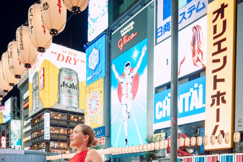 Nighttime Charms of Dotomburi: Photography Tour in Osaka Osaka at night phototour