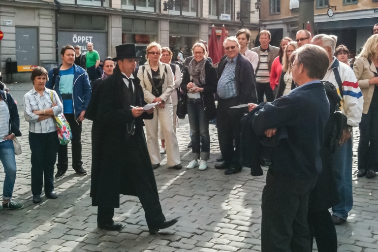 Stockholm : visite historique et balade fantôme de 1,5 hVisite en anglais à Gamla stan