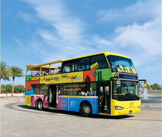 Doha: 24-Hour Hop-On Hop-Off Bus Ticket with Audio Guide