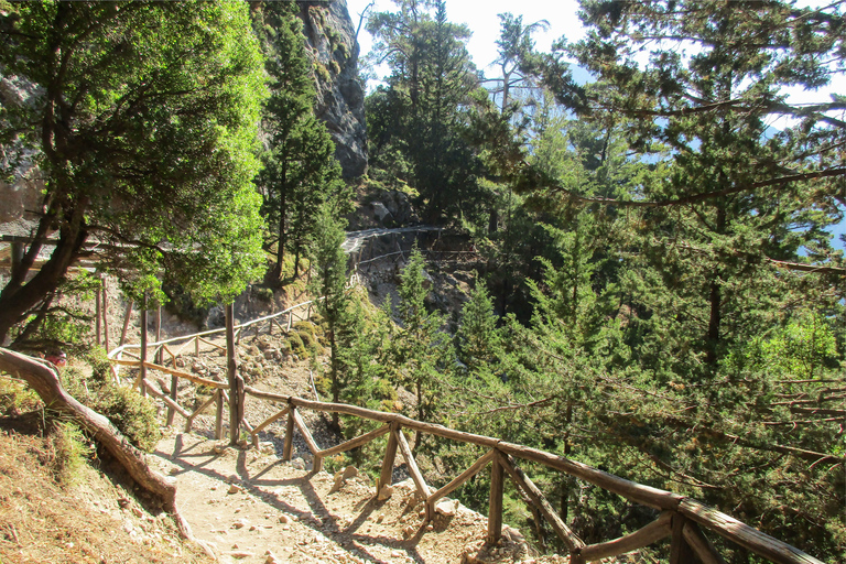 De Chania: Caminhada de 1 Dia à Garganta de SamariáDe Kalyves ou Almyrida