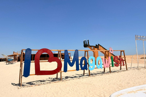 Hurghada: Private Speedboat to Magawish Island 8-hour Private Speedboat With Lunch