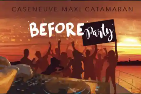 Before Boat Party in the Gulf of Morbihan