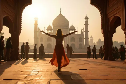 Agra: Tour a piedi all'alba del Taj Mahal con servizio di prelievo in hotel