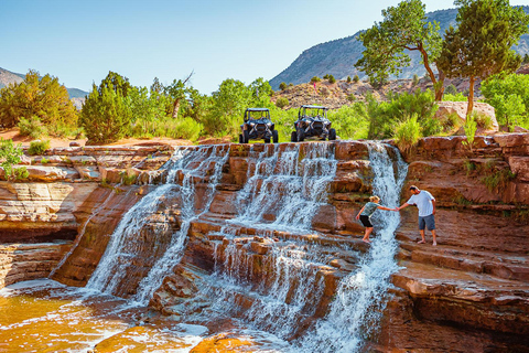Greater Zion: UTV Tour to Toquerville Falls UTV Tour to Toquerville Falls