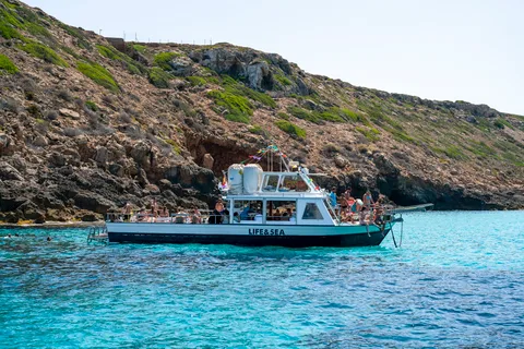 El Arenal, Mallorca: Bådtur i Palma-bugten med snorkling