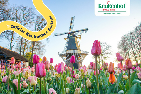 Amsterdam: Keukenhof Entry and Roundtrip Shuttle Transfer