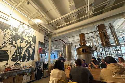 Boston: Brewery, Winery, and Distillery Tour with Meal