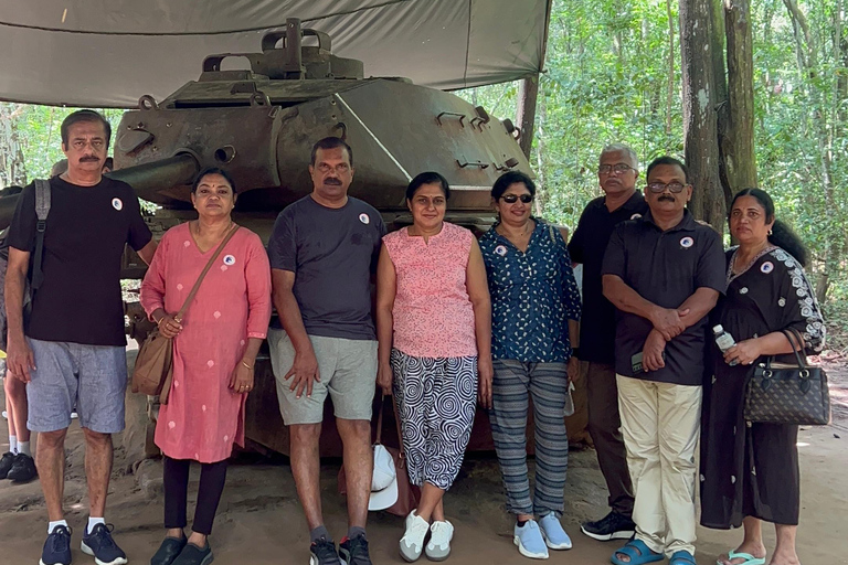 Visita privada a los túneles de Cu Chi desde la ciudad de Ho Chi Minh en coche