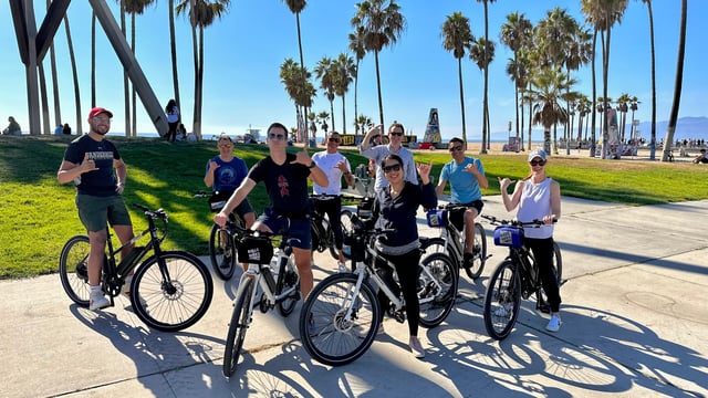 Los Angeles : LA in a Day visite guidée à vélo électrique