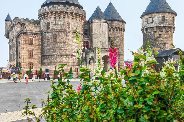 Ba Na hills - Golden Bridge fullday tour with guide Shared large group bus