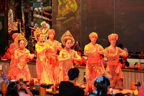 Guangzhou: Silk Road Show with Dinner & Costume Rental SVIP Seat Only Meal