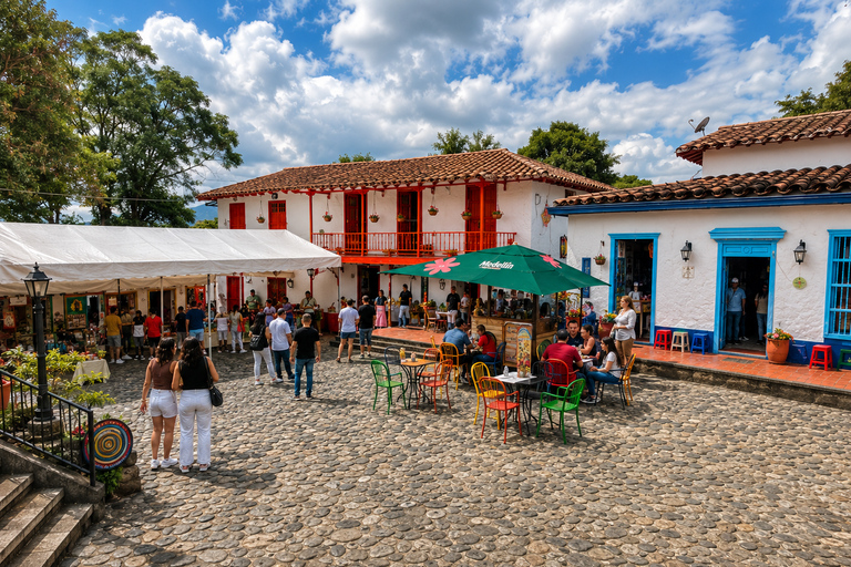Medellín: Pueblito Paisa, local culture and Snacks