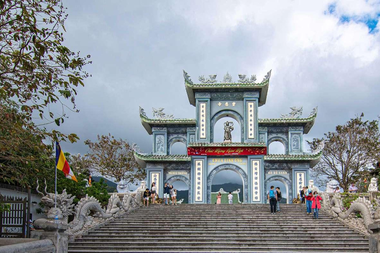 Da Nang: Linh Ung Pagode, Marmeren Berg en Hoi An Tour