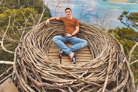 North Bali: Ulun Danu, Waterfalls, Swing and Monkey Forest Private Tour with Entry Ticket