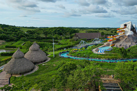 Barranquilla: Themenpark Caribe AventuraCaribe Aventura Themenpark (Ticket+Transport)