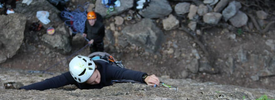 Serra da Estrela : Baptême d'escalade sportive