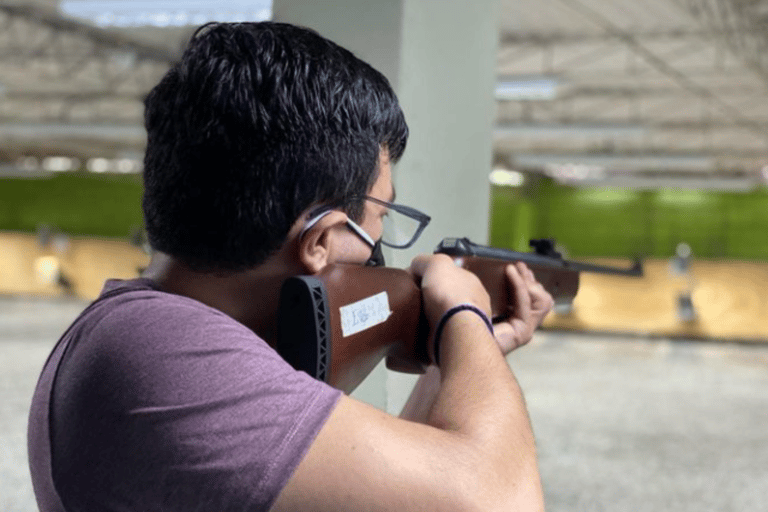 LIMA: PRACTICA DE TIRO CON CARABINA DE AIRE + INSTRUCCION TEORICA