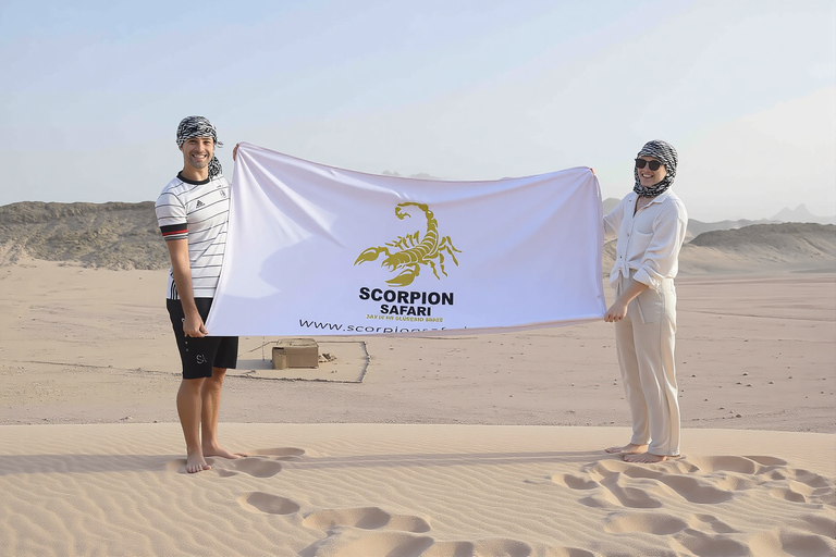 Hurghada: Mount Shaib El Banat Tour with Sandboarding Sand boarding and hiking & camel ride