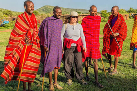 Zanzibar: Maasai village Tour with Sunset Dhow Cruise Maasai Village Tour and Sunset Cruise From North-East