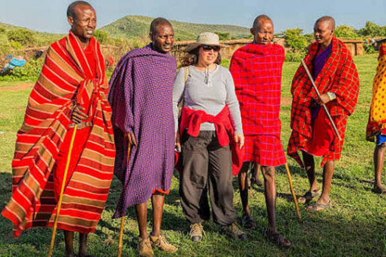 Zanzibar: Maasai village Tour with Sunset Dhow Cruise Maasai Village Tour and Sunset Cruise From North-East