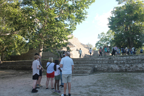 Chacchoben Mayan Ruins from Costa MayaRuinas Mayas de Chacchoben de la Costa Maya