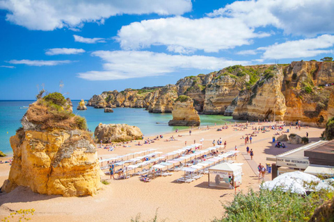 Lisbon: Day Trip to Algarve Paradise – Cliffs, Caves & Beach Exclusive Private Tour - with Boat Trip or Kayaking Included