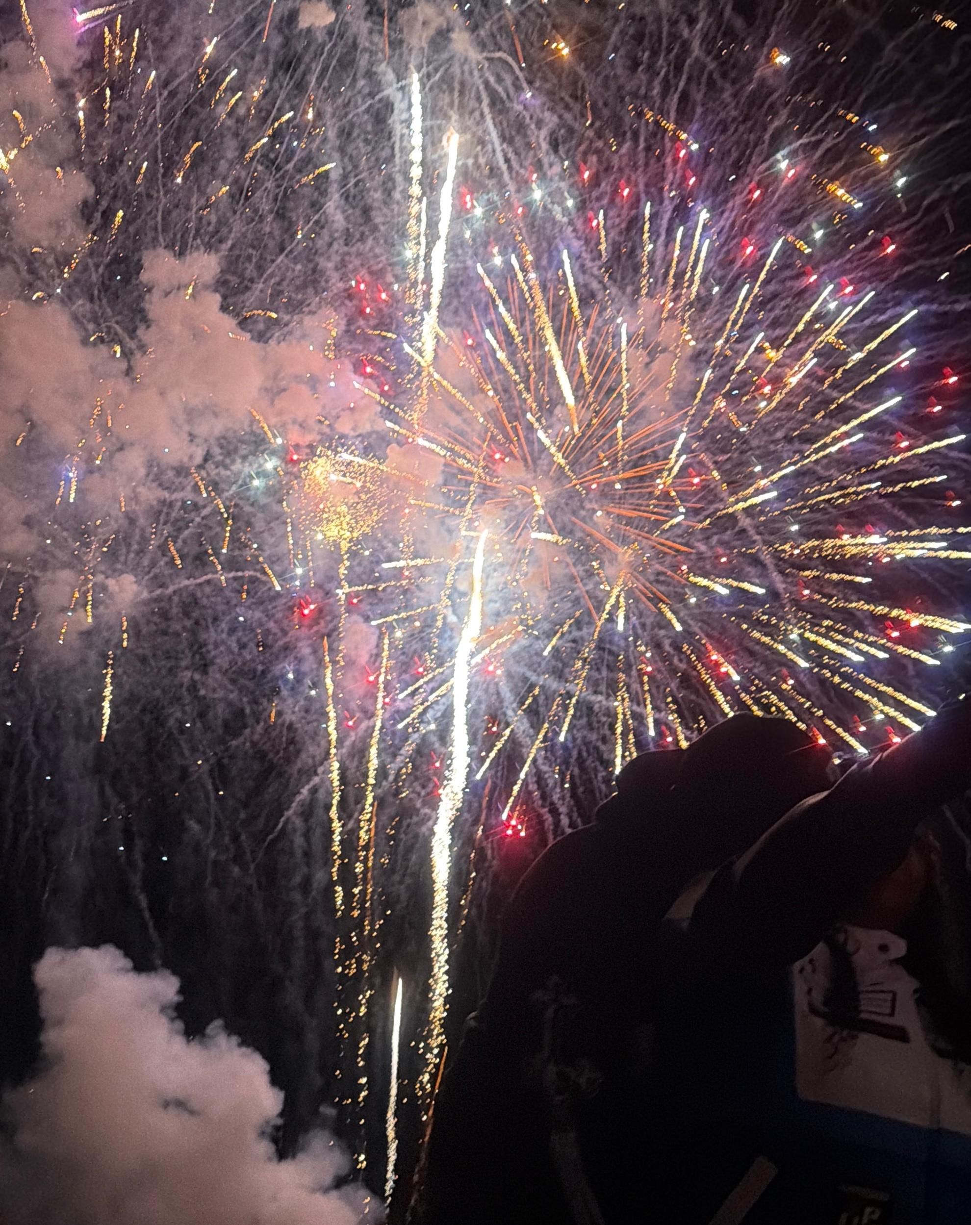 Bootsfahrt am Abend mit Feuerwerk in Destin