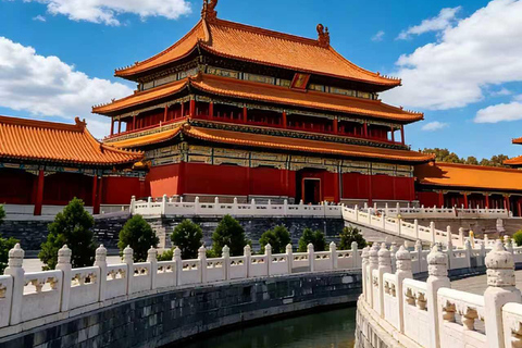 Beijing: Forbidden City & Great Wall by Van, Toboggan & Foot Package 3: Shared Small Group Tour+ Transfer to the Wall