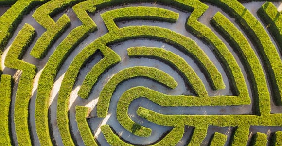 Cyprus: Herb Gardens and Maze in Cyherbia Botanical Park