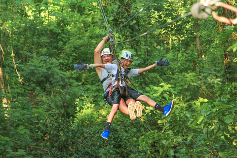 Punta Cana: Zip Line-äventyr med upphämtning från hotell