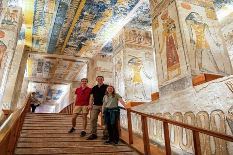 Luxor: Valle de los Reyes, Reinas Visita compartida, Guía y Almuerzo