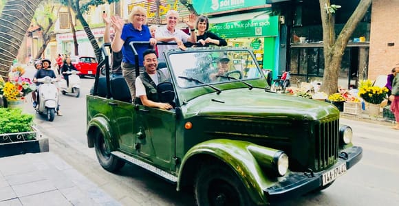 Hanoi Vintage Army Jeep Tour: Food, Culture & Hidden Gems