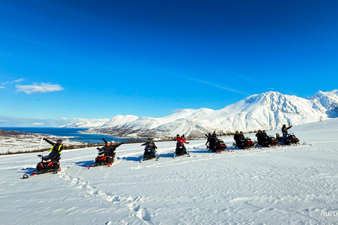 Tromsø: Lyngen Alps Guided Snowmobile Tour/ Afternoon