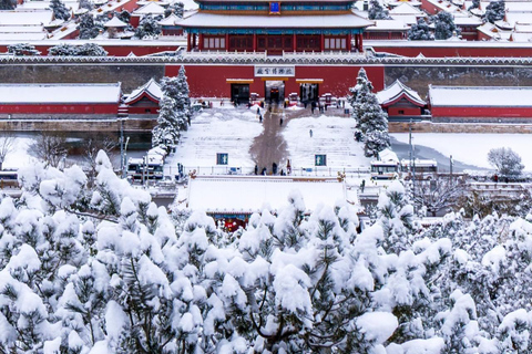 Beijing Jingshan Park Ticket: Full Forbidden City View Beijing: Panda Pavilion Admission Ticket