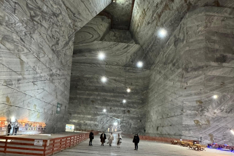 From Brașov: Slanic Salt Mine and Peles Castle Tour
