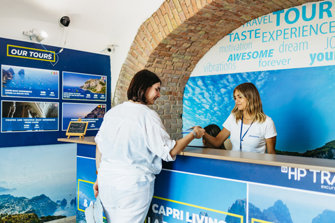 Capri: Island Boat Trip with Grottos 1-Hour Boat Trip Without Blue Grotto Visit