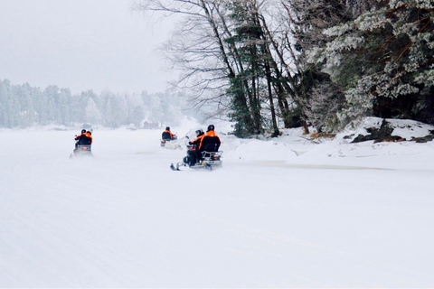 Helsinki: Snowmobile Tour with Lunch and Transfers