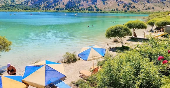 From Chania: Lake Kournas and Argyroupoli Springs Day Trip