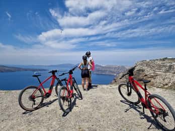 Santorini: Upplevelse av elcykeltur