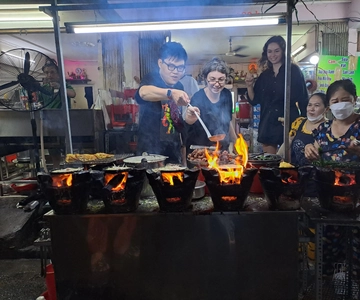 Ho Chi Minh Stad: Culinaire tour per scooter met elf proeverijen