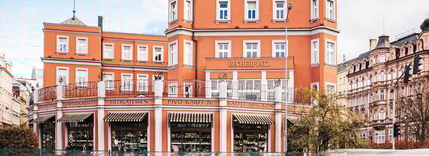 Karlovy Vary : Accueil du centre des visiteurs de Becherovka Visite guidée