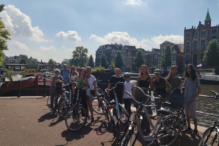 Geführter Amsterdam-Besuch mit dem Fahrrad in französischer Sprache