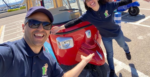 Olbia: Exklusive geführte Stadtführung im Tuk-Tuk