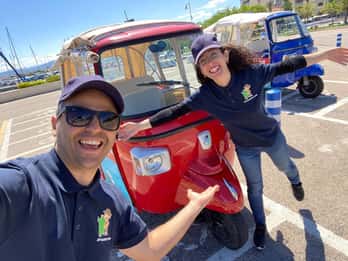 Olbia: Exklusive geführte Stadtführung im Tuk-Tuk