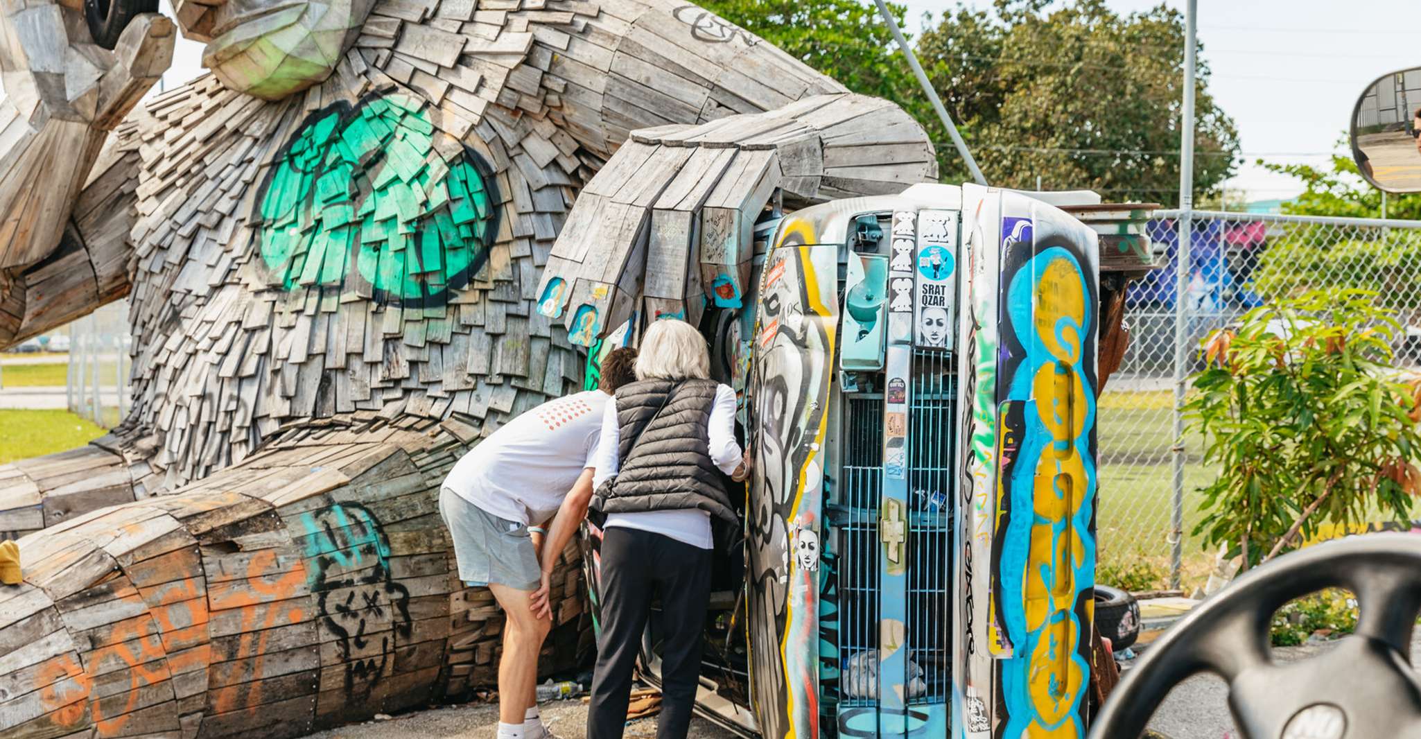Wynwood Art District 1-Hour Street Art Tour by Golf Cart - Housity