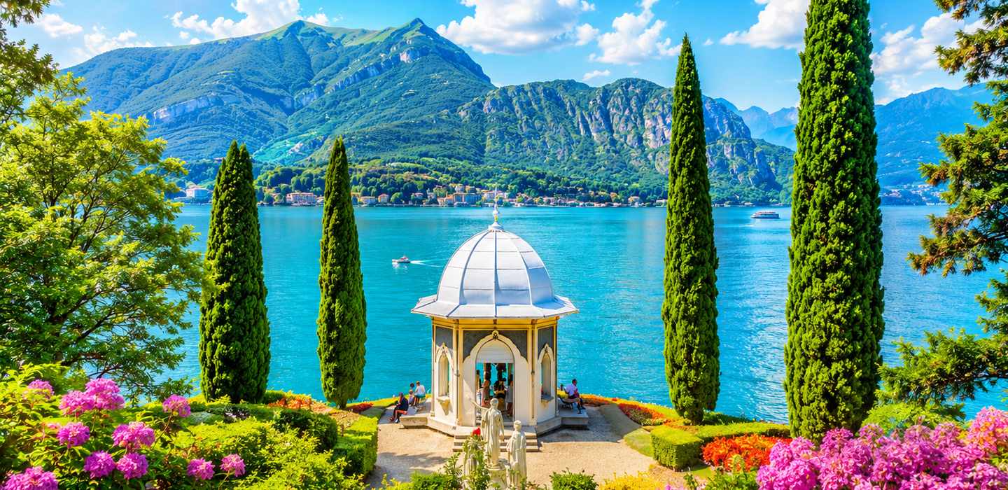 Ab Mailand: Comer See, Bellagio & Lugano mit malerischer Bootsfahrt