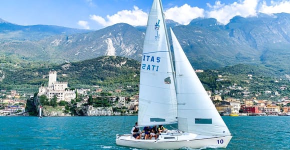 2-hour sailboat tour from Campione to Malcesine and the islands