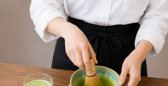 Kyoto: Matcha Tea Latte-making experience